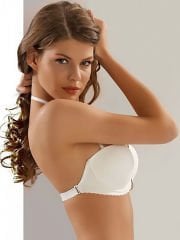Le Jardin 7043 Arkası şeffaf  Desteksiz Straprez Sütyen