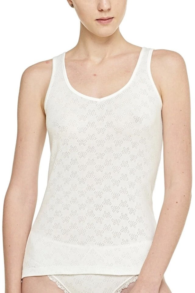 Fsm Geniş Askı V Yaka Nefes Aldıran %100 Pamuk Kadın Atleti